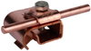 Gutter clamp Cu f. bead 16-22mm with clamping frame for Rd 6-10mm