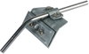 Snow guard clamp St/tZn, clamping range 3-13mm with cleat for Rd 7-10mm