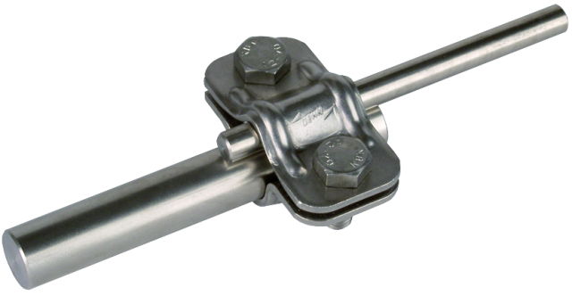 UNI disconnecting clamp, StSt for Rd 16/8-10mm