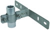 Mounting bracket StSt with cleat f. pipes D 40mm for DEHNiso-Combi