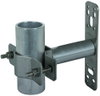 Wall mounting bracket StSt f. vertical mounting w. cleat f. pipes D 40-50mm