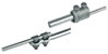 Earth entry rod St/tZn -SET- L 1500 mm, disconn. sleeve, KS screws