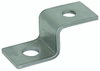 Z-shaped end piece with 1 hole each D 10.5mm a. D 12.5mm StSt