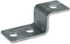 End piece Z-shaped St/tZn with 3 bores D 11mm