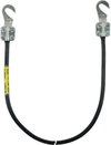 Earth conductor 16mm² / L 0.5m black w. 2 open cable lugs (B) M8/M10 Supply No. 6150-12-156-9085