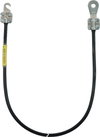 Earthing cable 10mm² / L 2.5m black w. 1 open cable lug (C) M8 a.(A) M5/M6 Supply No. 6150-12-198-6807