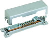 Equipotential bonding bar w. cover 7x 2.5-25mm² Fl 30x3.5mm Rd 7-10mm