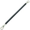 Steel rope earthing connector, cable lug on both ends D 17mm L 500mm