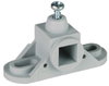 Bar frame for equipotential bonding clamping bar 10x10mm, P/grey