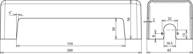 Cover P/grey for R15 equipotential bonding bar – Görsel 2 / 2