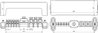 Equipotential bonding bar with cover 5x 2.5-25mm² 3x16-95mm² 1x Fl 30x4mm