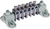 Equipotential bonding bar w/o cover 6x2.5-25mm² (mini type)