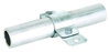 Earthing pipe clamp D 48mm with bore D 11mm St/tZn