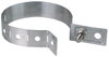 Downpipe clamp 60-150mm, Al with connection bore D 10.5mm