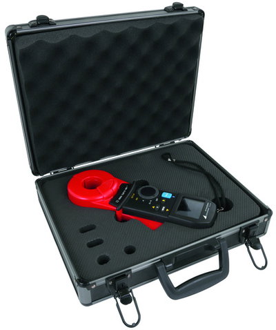 Earth resist. clamp meter f. earth loop measurement range 0.01..1500 Ohm