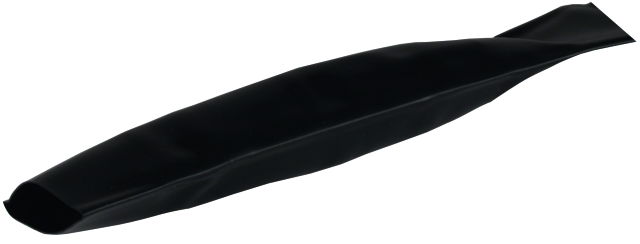 Heat-shrinkable sleeve, black, size 1 for Rd 16/Fl 30mm