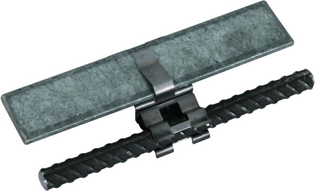 DEHNclip reinforcement clamp St/bare f. Rd 10mm / Rd 10mm