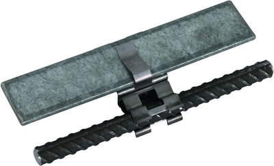 DEHNclip reinforcement clamp St/bare f. Rd 10mm / Rd 10mm