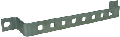 Earthing busbar StSt f. equipotential bonding w. 1 x 8 terminals