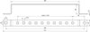 Earthing busbar StSt f. equipotential bonding w. 1 x 10 terminals