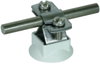 Conductor holder StSt f. Rd 8-10mm with grey plastic base