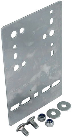 Equipot. bonding plate f. cable trays Stainless steel 1.4301 - AISI 304