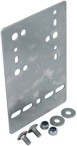 Equipot. bonding plate f. cable trays Stainless steel 1.4301 - AISI 304