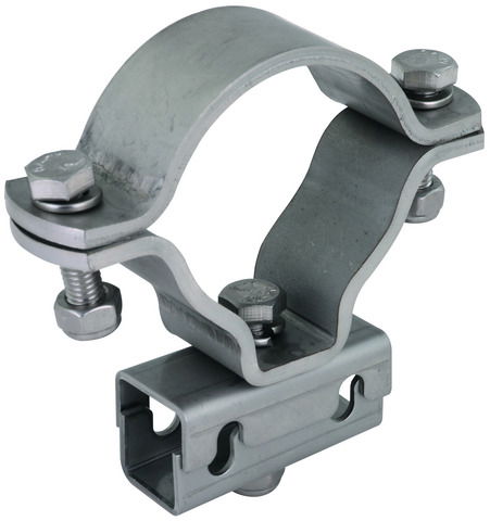 EB pipe clamp DN50 Stainless steel 1.4301 - AISI 304