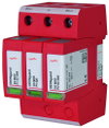Multipole type 2 DEHNguard M surge arrester for PV systems up to 1200V d.c.