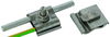 UNI earthing clamp StSt f. Rd 8-10mm a. cond. 4-50mm² w. M8 screw and nut