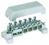 K12 equipotential bonding bar 10x 2.5-95mm²/Rd 10mm 1x Fl 30x4mm