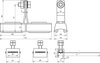 Pipe clamp f. hazardous areas D 27-89mm w. terminal screw M10 Cu/gal Sn StSt