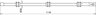 Insul. element w. M12 threaded bushing and plug-in coupling D 30mm L 1150mm