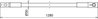 Insulating rod extension with plug-in coupling D 30mm L 1280mm