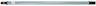 Extension handle with plug-in coupling D 43mm L 1280mm