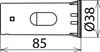 Sealing unit with plug-in coupling