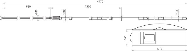 Voltage detector kit PHE III 60...110kV Cat.S f.switchgear/overhead lines,CODED – Görsel 2 / 2
