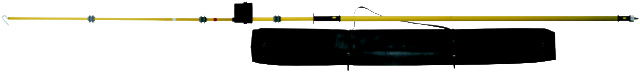 PHE voltage detector 15kV 16.7Hz f. overhead lines with bag -SET-