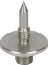 Pin-shaped electrode D 4mm with M8/M6 thread