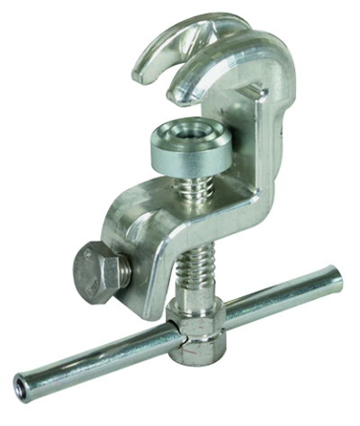 Universal earthing clamp K 20/25 Fl 20 T 15mm with tommy bar