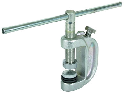 Earth milling clamp f. flat profiles -40mm w. tommy bar f. PK1 cable lug