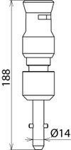 Adapter f. earthing sticks SQ SQL