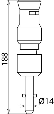 Adapter f. earthing sticks SQ SQL – Görsel 2 / 2