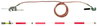 Earthing device f. railways f. feeding, bypass and other types of lines -SET- DB Mat. No. 237119 Z. No. 3 Ebgw 01.57