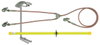 Earthing device f. railways f. preheat. systems of railway points + trains -SET- DB Mat. No. 742402 Z. No. 3 Ebgw 01.70