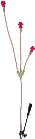 Three-pole earthing and short-circuiting device VI 35mm² for phase T pins