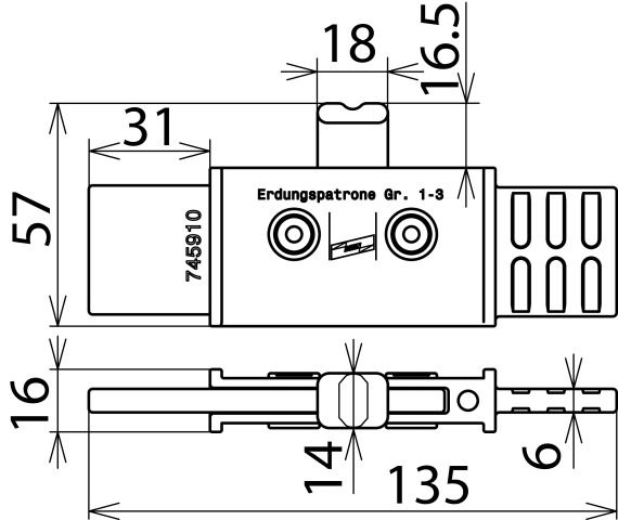 Earthing cartridge NH size 1...3 – Görsel 2 / 2