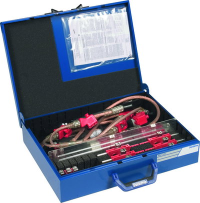 Earthing and short-circuiting kit VI f. cable distr. cabinets w. sheet metal case