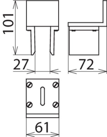 Touch protection BS EP NH1 3 TI – Görsel 2 / 2
