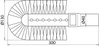 Tubular brush for suction D=120/L=250mm for MS dry cleaning set -36kV